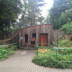 Tierpark Chemnitz (Nasenbärengehege)